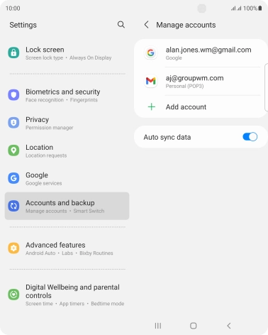 Press the Home key to return to the home screen. Press the Home key to return to the home screen.