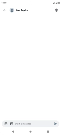 Press the text input field.