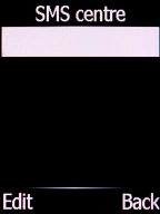 Press the Left selection key.