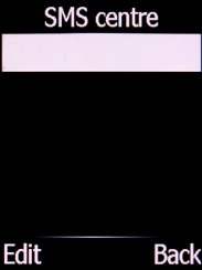 Press the Left selection key.