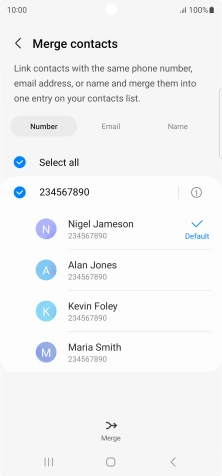 Press Merge. Press Merge.