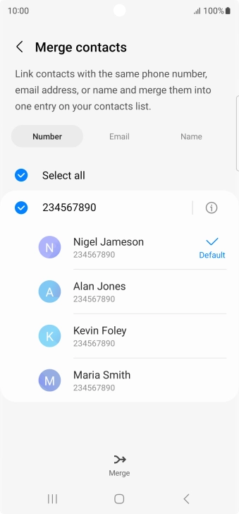 Press Merge. Press Merge.