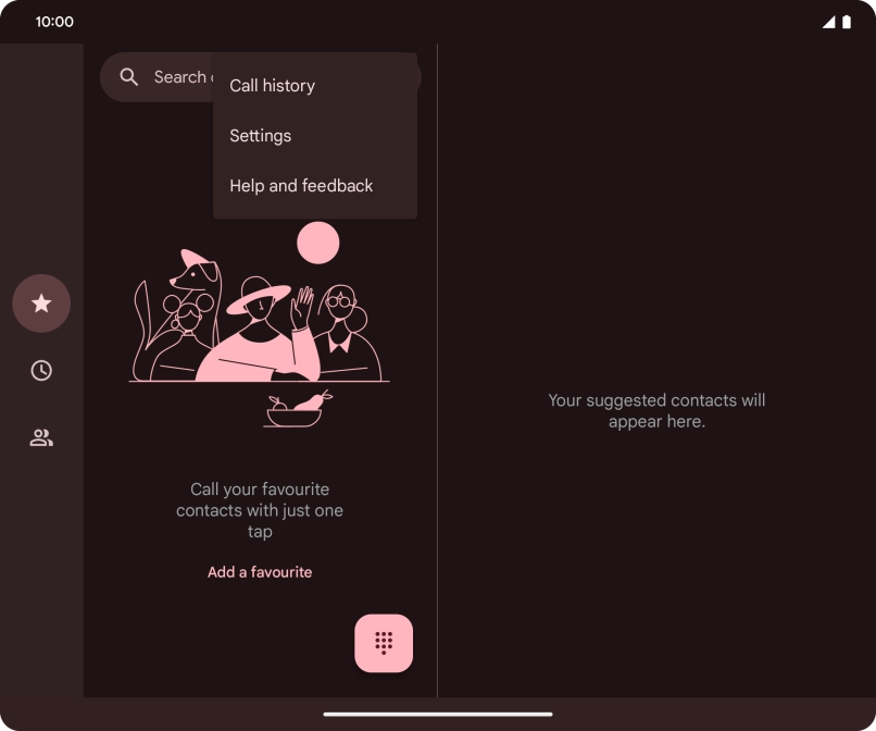 Press Settings. Press Settings.