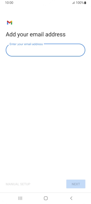 Press the field below 