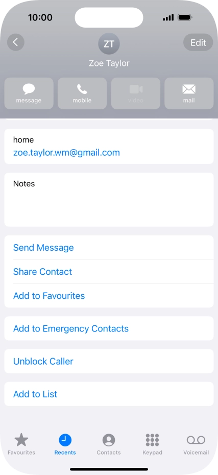 Slide your finger upwards starting from the bottom of the screen to return to the home screen.
