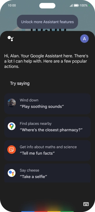 Wait, until this screen is displayed.