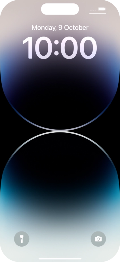 Slide your finger upwards starting from the bottom of the screen. Slide your finger upwards starting from the bottom of the screen.