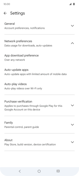 Press Auto-update apps. Press Auto-update apps.