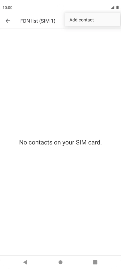 Press Add contact.