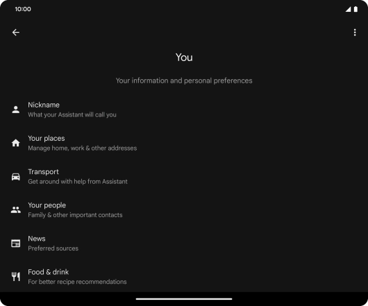 Press Nickname and follow the instructions on the screen to select phone owner settings. Press Nickname and follow the instructions on the screen to select phone owner settings.