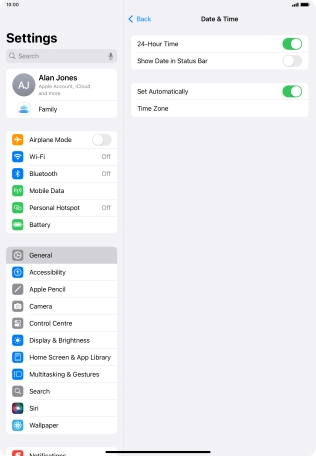 Slide your finger upwards starting from the bottom of the screen to return to the home screen.