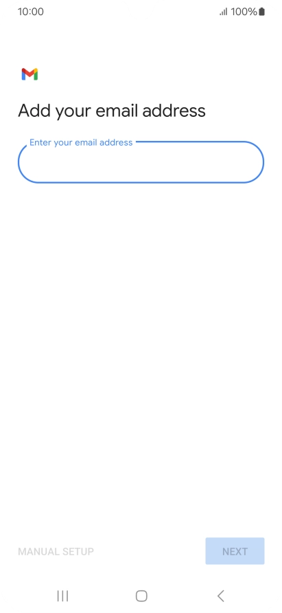 Press the field below 