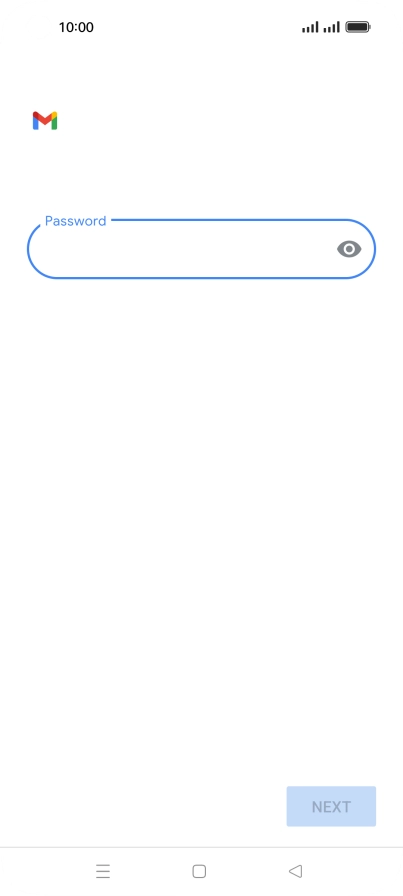 Press the field below 