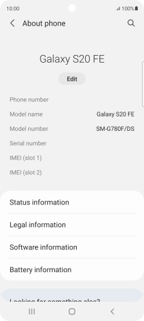 Press Software information.
