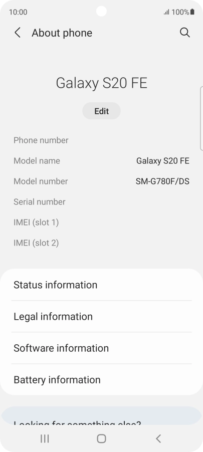 Press Software information.