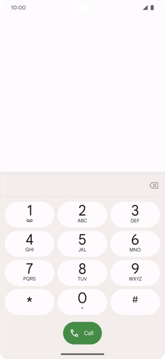 Press and hold number key 1 to call voicemail. Follow the instructions to listen to your messages.