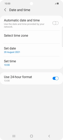 Press the indicator next to Press the indicator next to