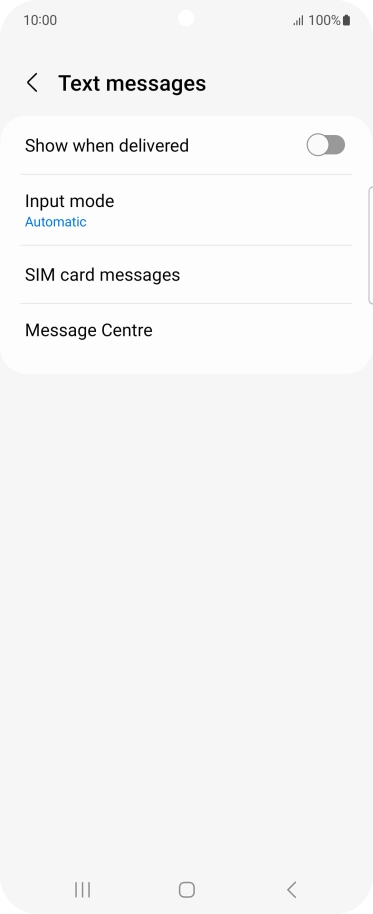 Press Message Centre. Press Message Centre.