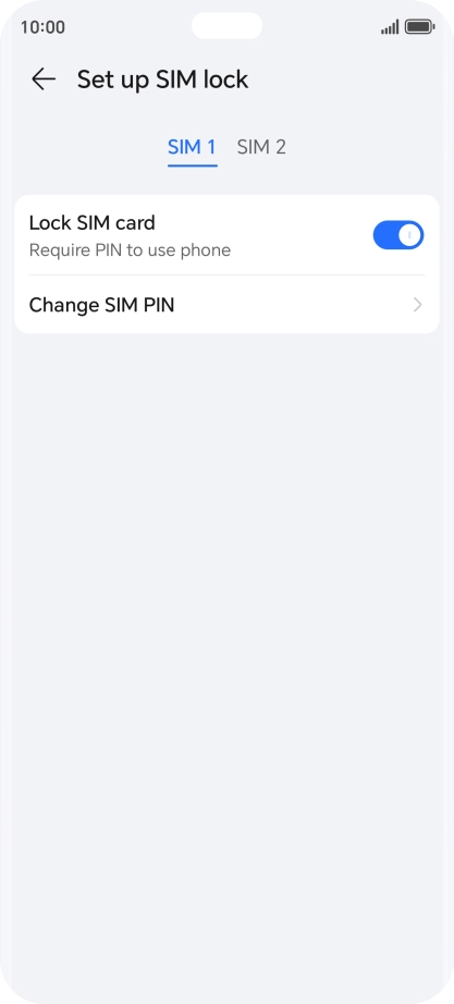 Press the indicator next to Press the indicator next to