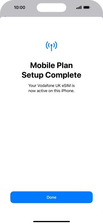 Press Done. Press Done.