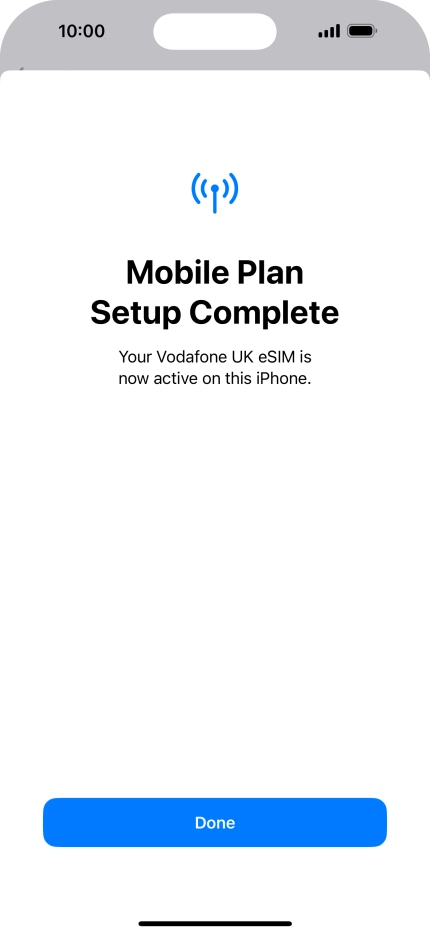 Press Done. Press Done.