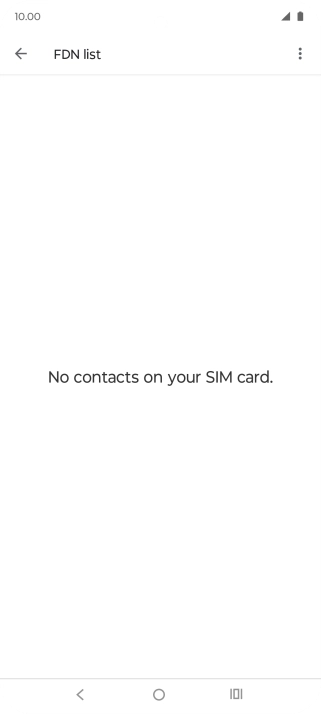 Press the menu icon. Press the menu icon.