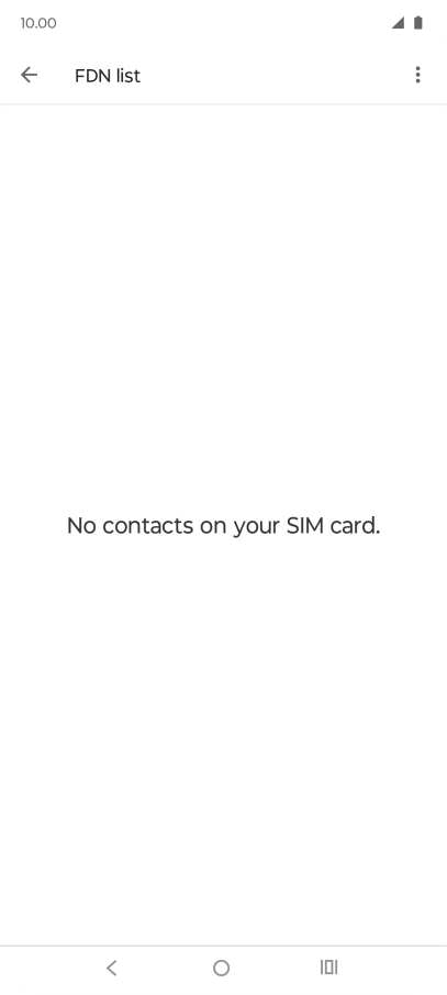 Press the menu icon. Press the menu icon.