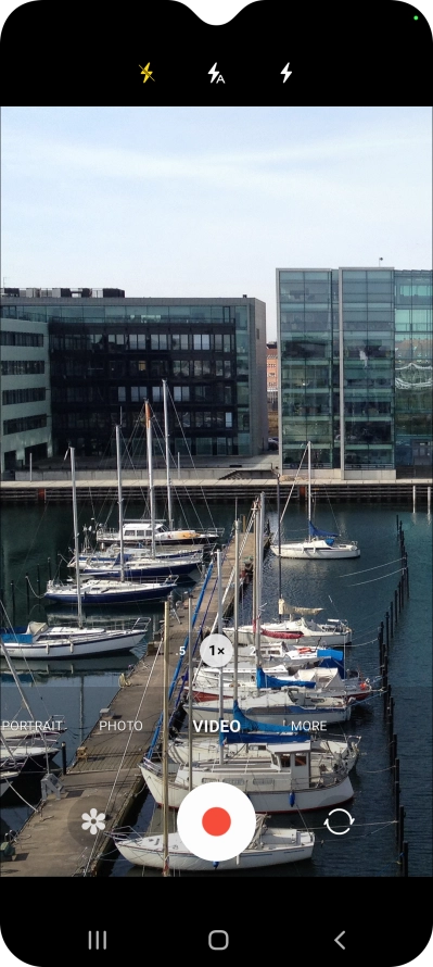 Press the required setting. Press the required setting.