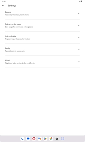 Press Network preferences. Press Network preferences.