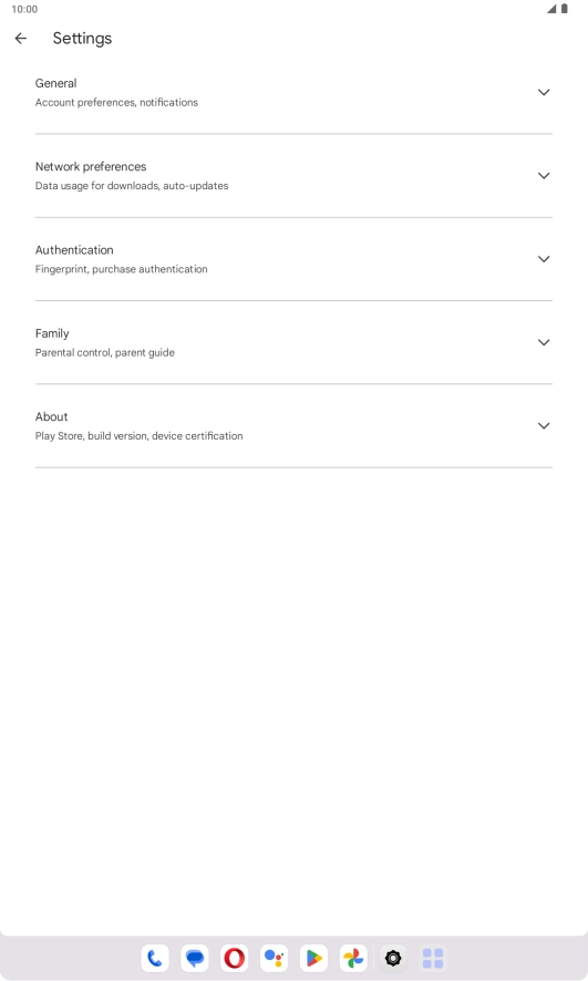 Press Network preferences. Press Network preferences.