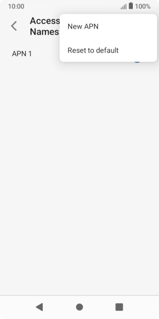 Press New APN.