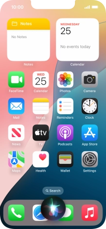 Say, in your own words, what you would like your phone to do, e.g.: CAMERA, CALL [contact], SEARCH THE WEB FOR [information].