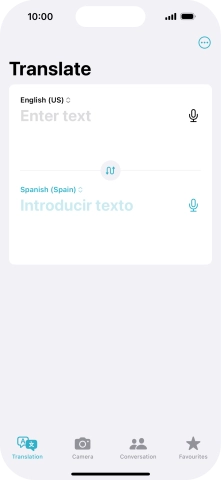 Press the first drop down list.