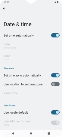 Press the Home key to return to the home screen. Press the Home key to return to the home screen.