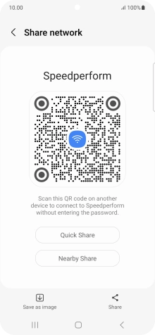 Place the QR code inside the camera frame on the other device to scan the code.