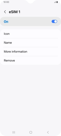 Press the indicator to turn use of the price plan on or off.