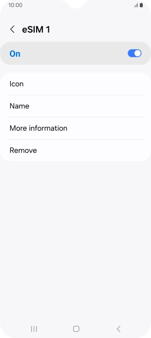 Press the indicator to turn use of the price plan on or off.