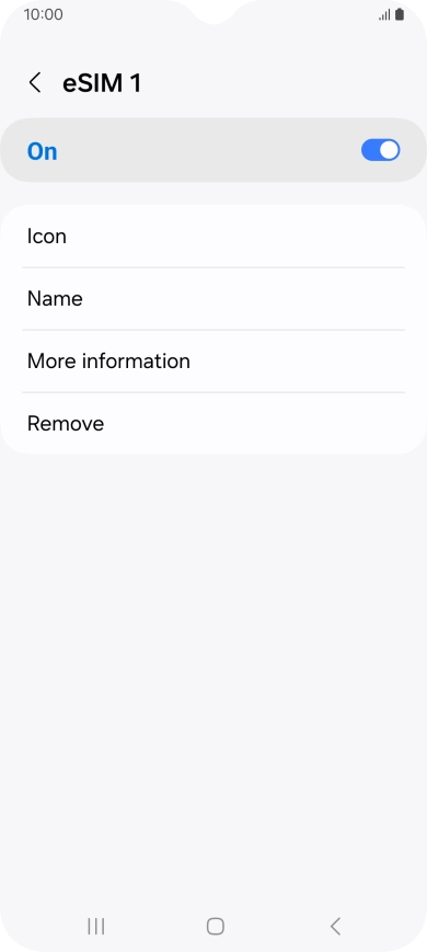 Press the indicator to turn use of the price plan on or off.