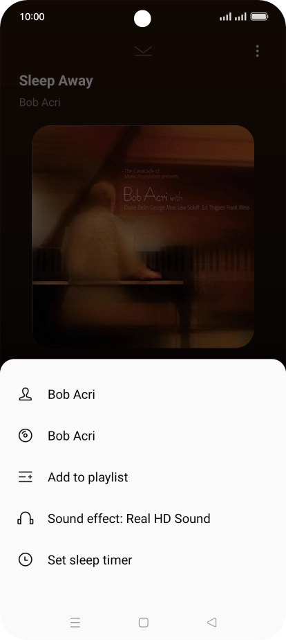 Press Add to playlist.