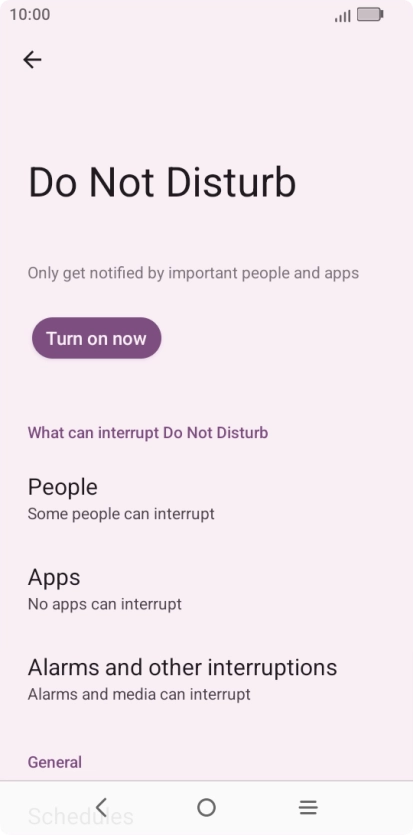 Press the indicator next to Press the indicator next to
