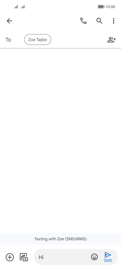 Press the gallery icon. Press the gallery icon.