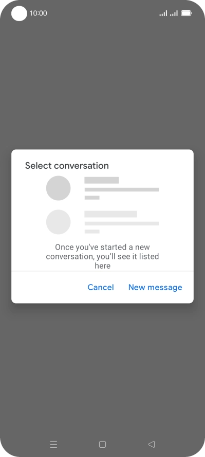 Press New message.