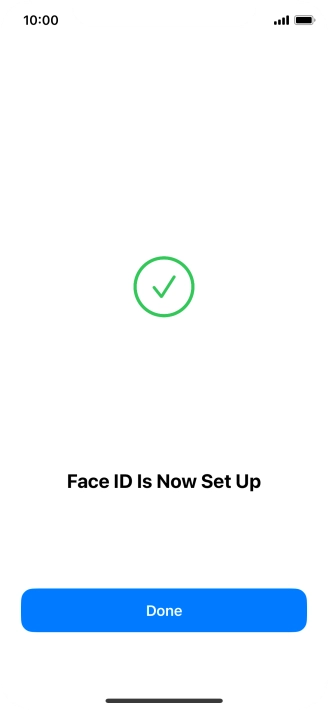 Press Done. If you haven't previously selected a phone lock code, key in a code of your own choice twice. Press Done. If you haven't previously selected a phone lock code, key in a code of your own choice twice.