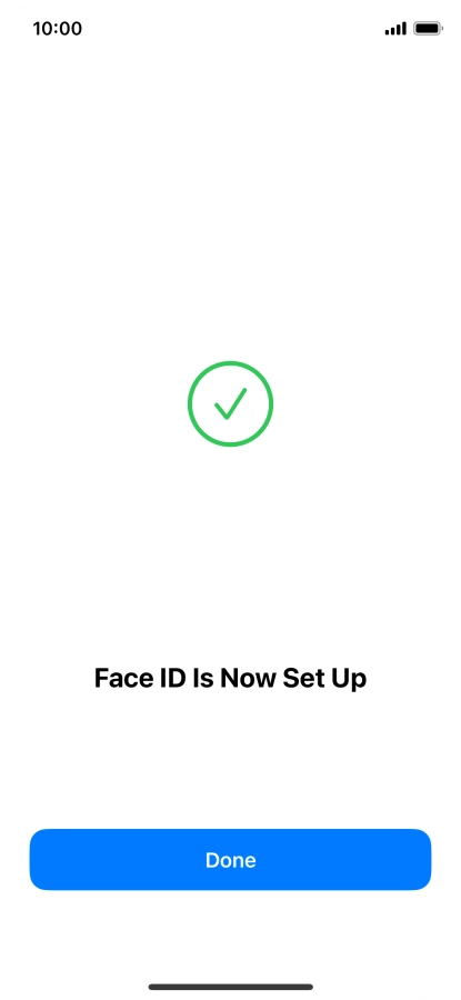 Press Done. If you haven't previously selected a phone lock code, key in a code of your own choice twice. Press Done. If you haven't previously selected a phone lock code, key in a code of your own choice twice.