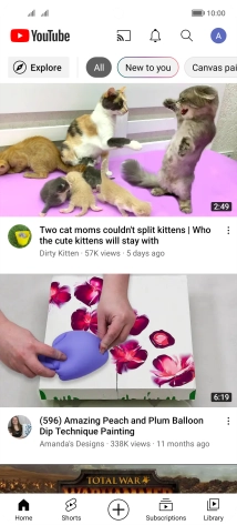 Press the upload icon.