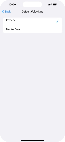 Press the required price plan.