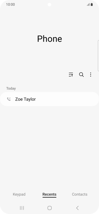 Press the required number.