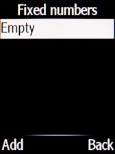 Press the Left selection key.