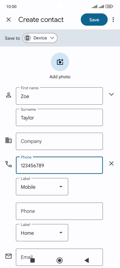 Press Save. Press Save.