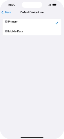 Press the required price plan. Press the required price plan.